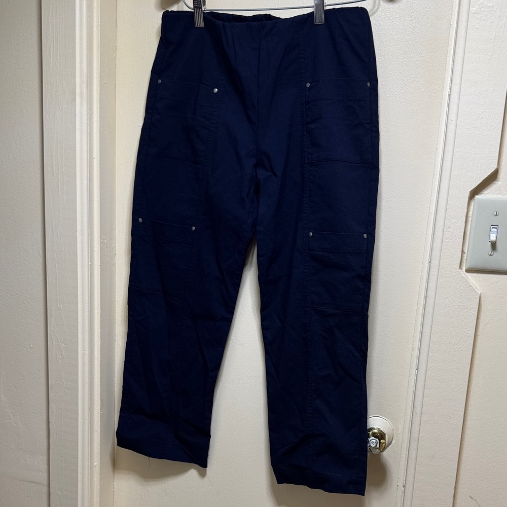 Elliott Lauren Navy Cargo Pants